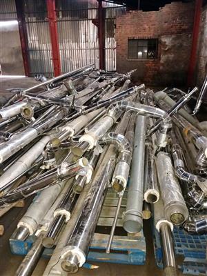 Steel and galvanized pipes and tubes , sq bar and round bar different sizes