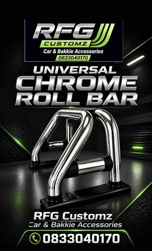 Universal Chrome Infit Roll Bar