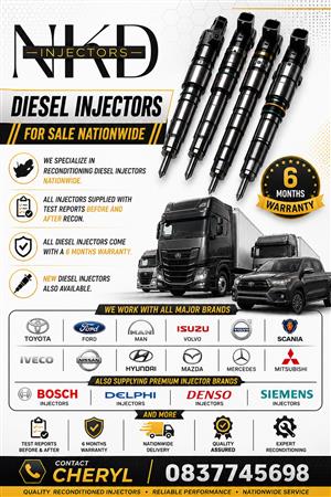 Diesel injectors for all vehicles