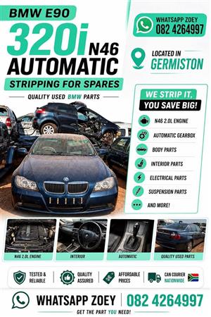 BMW n46 e90 breaking for spares