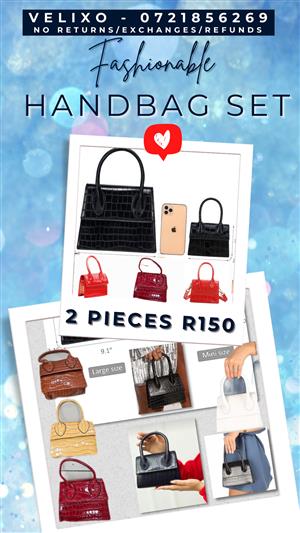 Handbag 2 Piece Set R150