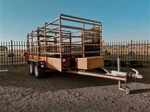 Cattle trailer 6m