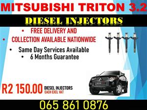 RECONDITIONED DIESEL INJECTORS FOR MITSUBISHI TRITON 3.2 ON SALE