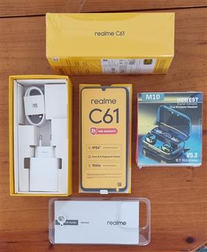 Realme c61 256GB 8gb ram Duel sim 