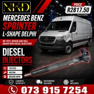 Mercedes Sprinter Delphi Diesel Injectors 
