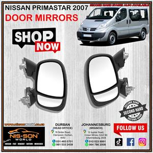NISSAN PRIMASTAR 2007 DOOR MIRRORS
