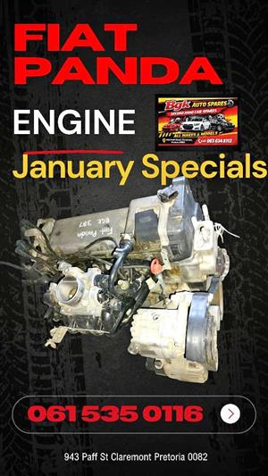 Fiat panda 188A4000 engine for sale