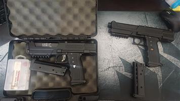 2x Tippman/Mission TipX/TPX/TPR paintball/self defense pistol