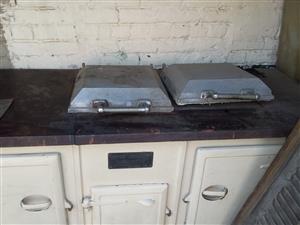 Old esse stove large cast iron for lodge or hotle