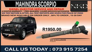 Mahindra Scorpio Diesel Injectors 