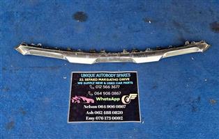 Mercedes X247 Front Spoiler Lip Chrome