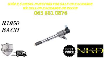 RECONDITIONED DIESEL INJECTORS FOR GWM 2.5 ON SALE