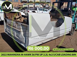 2022 MAHINDRA M HAWK S6 PIK UP 2.2L 4x2 SCAB LOADING BIN  MV0802