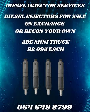 Diesel injectors for sale on exchange or recon your own