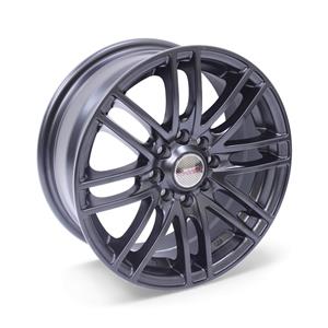 14″ A-Line Ghost 4/100 Satin Black Alloy Wheels
