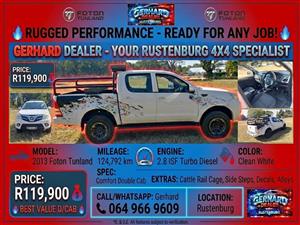 2013 Foton Tunland