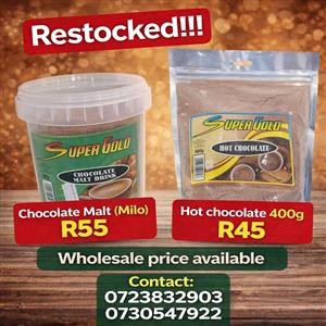 Original Milo and Hot Chocolate 