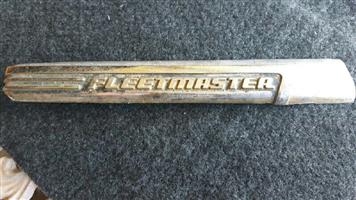 Fleetmaster badge