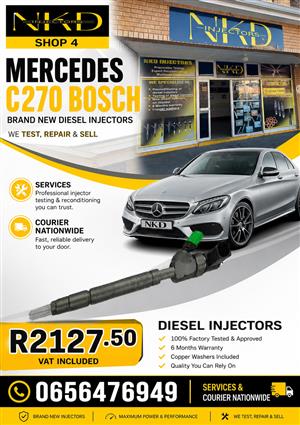 MERCEDEZ_C270_BOSCH_DIESEL_INJECTORS_REFURBISHMENT_NKD_KZN