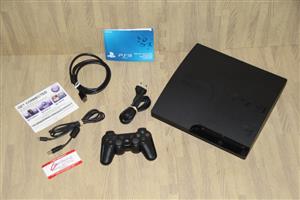 PS3 slim console including remote controller