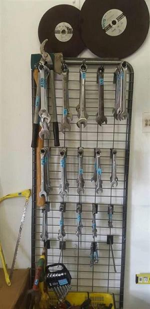 Tools for sale from R10 upwards whole Variety.  Spanners FROM NO 4 TO NO 32 