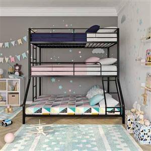Steel frame bunk beds