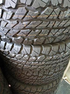 4x New Dunlop AT1 Grantrek 16 bakkie