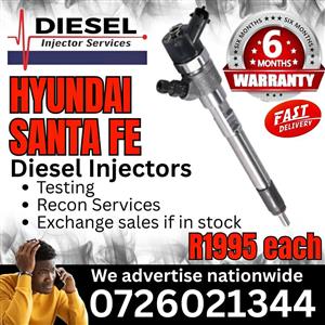 Hyundai Santa Fe diesel injectors for sale