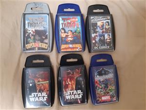 Top Trumps Playing Cards - Marvel, DC Comics & Star Wars