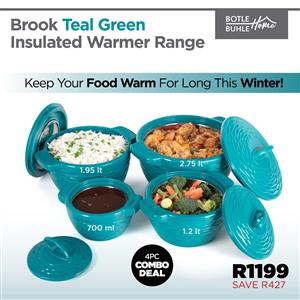 Bags, lunch boxes and warmer from Buhle Botle Brands