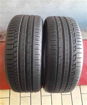 225/45/19 Continental Run Flat Tyres for Sale. Contact 