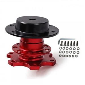 Steering Wheel Quick Release Red