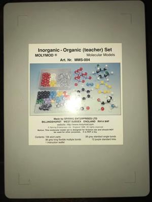 Molymod Organic chemistry (Molecular Models) Set Art. Nr. MMS-004