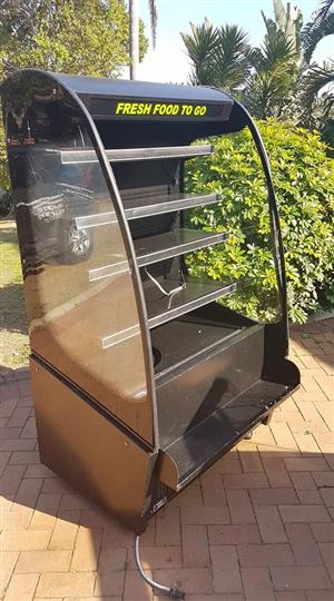 Upright display chiller