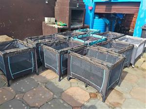 10 baby camping cot for sale