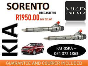 KIA SORENTO DIESEL INJECTORS FOR SALE