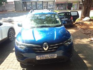 2022 RENAULT TRIBER 1.0 7 SEATER MANUAL  BLUE Color  PETROL REVERSE CAMERA 74.000KM