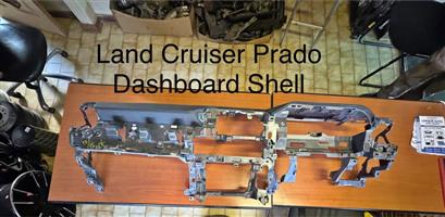 Land Cruiser Prado Facelift Dashboard
