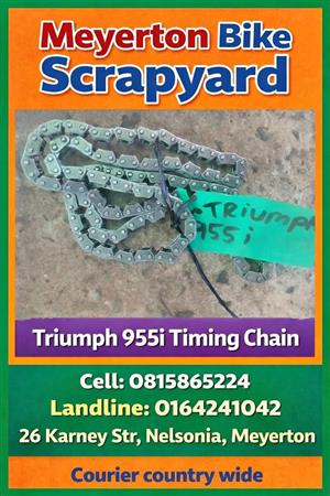 Triumph 955i Daytona timing chain.