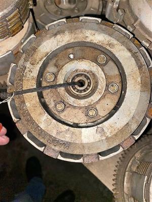 Kawasaki KDX 125 clutch. Meyerton bike scrapyard new and secondhand spares.