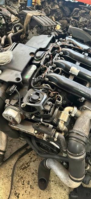 Bmw M47T 2.0 diesel turbo engine. X3. E90