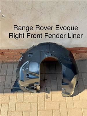 Range Rover Evoque Right Front Fender Liner