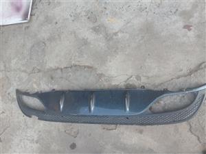 W205 back bumper spoiler 