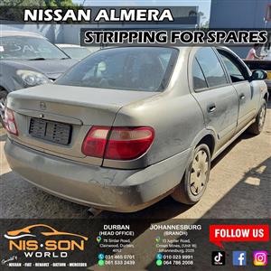 Nissan Almera Stripping for spares