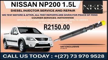 Nissan Np200 1.5L Diesel Injectors 