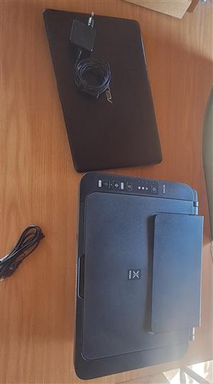 Laptop and printer