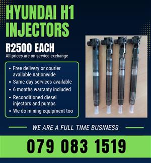 HYUNDAI H1 INJECTORS FOR SALE WITH WARRANTY INCLUDED 