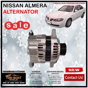 NISSAN ALMERA ALTERNATOR