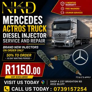 Repairs_Mercedes_Actros_Truck_Injectors 