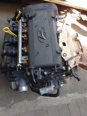 2011 Hyundai accent eng code G4FC complete engine still running good